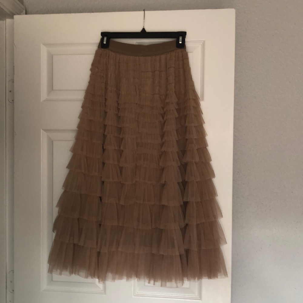 layer tulle skirt